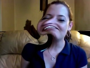 Girl Twisty Cam Effect