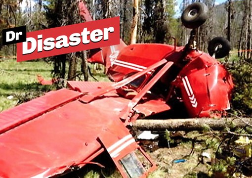 Crash impressionnant d'un avion en caméra embarquée / Dr Disaster