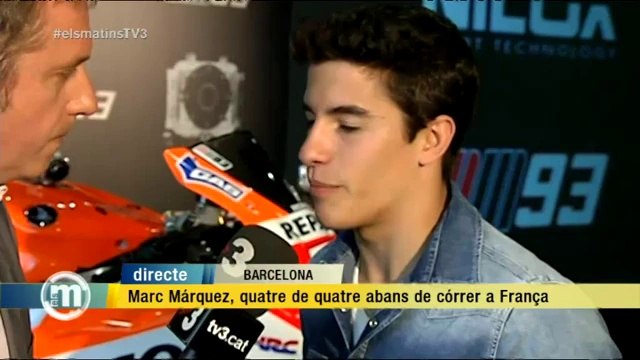 TV3 - Els Matins - Marc Márquez: Ningú parla molt de Valentino, però potser és el rival més f