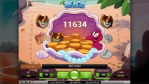 cherrycasino.com - Gameplay Beach Slot Gameplay - (100% Signup Bonus)