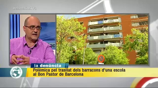 TV3 - Els Matins - Denúncia per la polèmica pel trasllat de l'escola La Maquinista de Barcelona