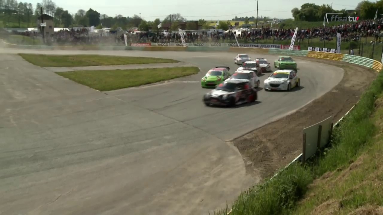 Florent Béduneau premier vainqueur en Rallycross Division 3