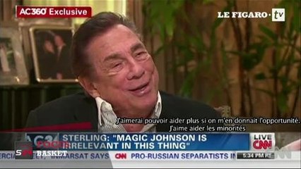 Nouveau dérapage de Donald Sterling : Qu'a fait Magic à part avoir le Sida