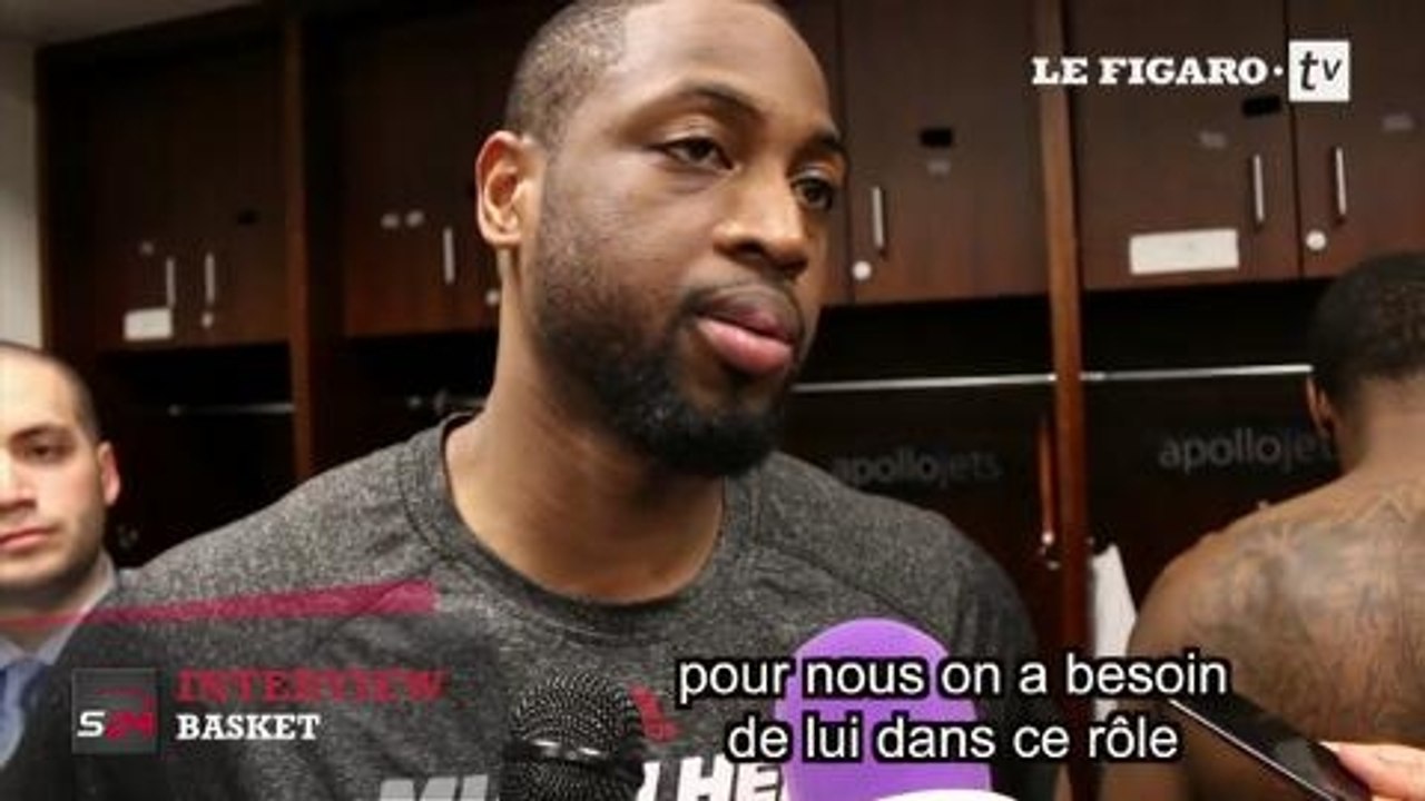 Dwyane Wade : "Lebron James a réalisé une énorme performance"