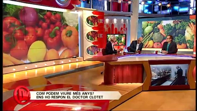 TV3 - Divendres - El Dr. Bonaventura Clotet ens explica com podrem viure més anys