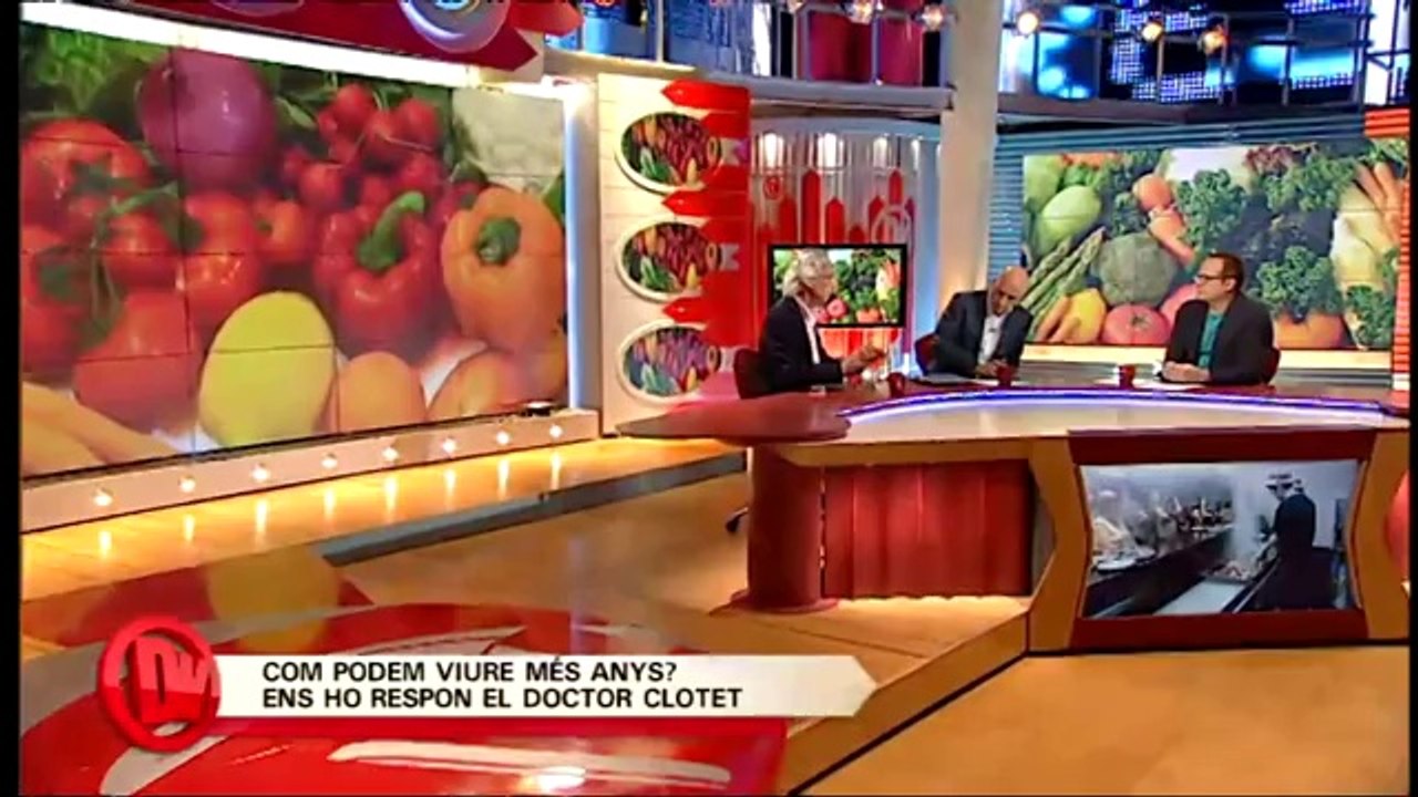 TV3 - Divendres - El Dr. Bonaventura Clotet ens explica com podrem viure més anys