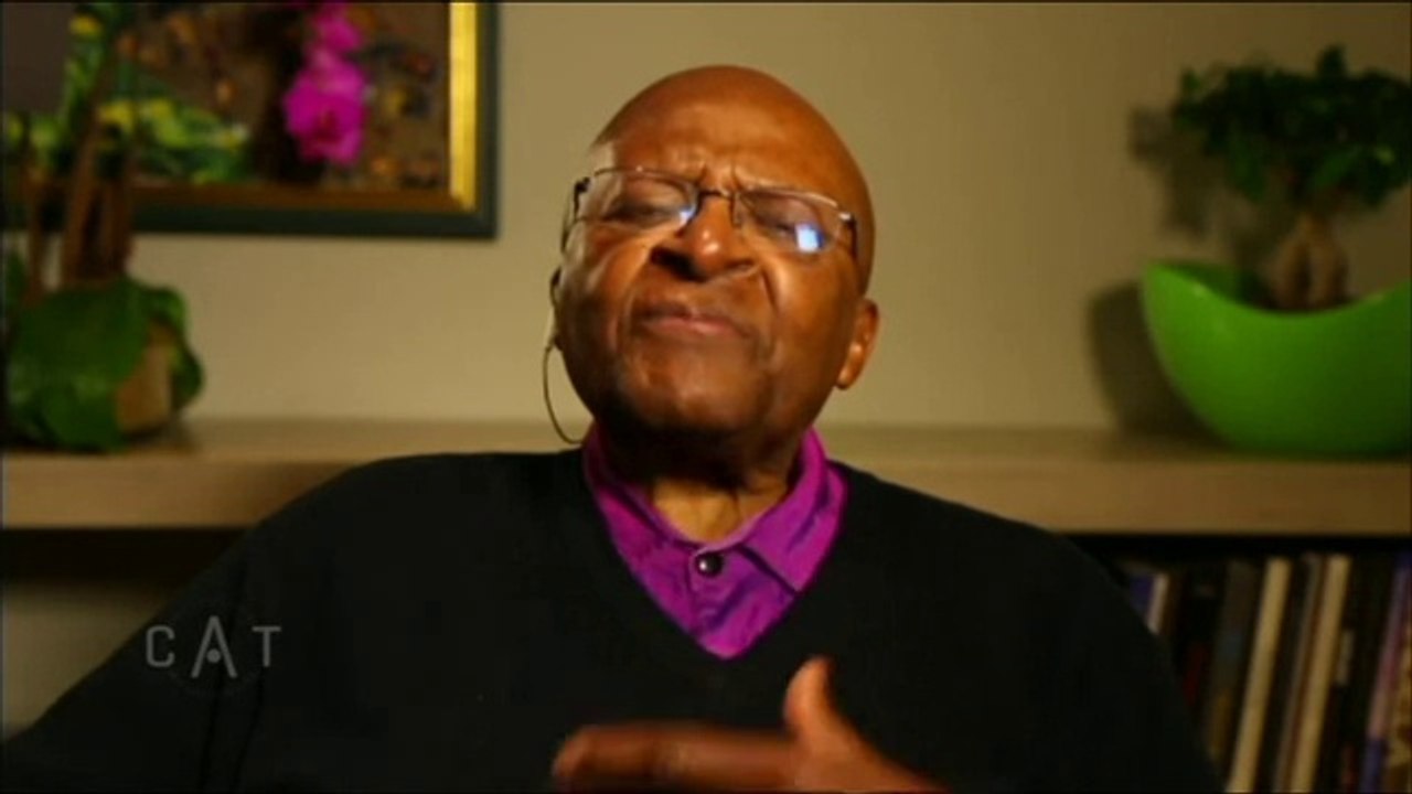 TV3 - .CAT - Desmond Tutu: "No és bo intentar forçar la gent en una unió que ells no volen".