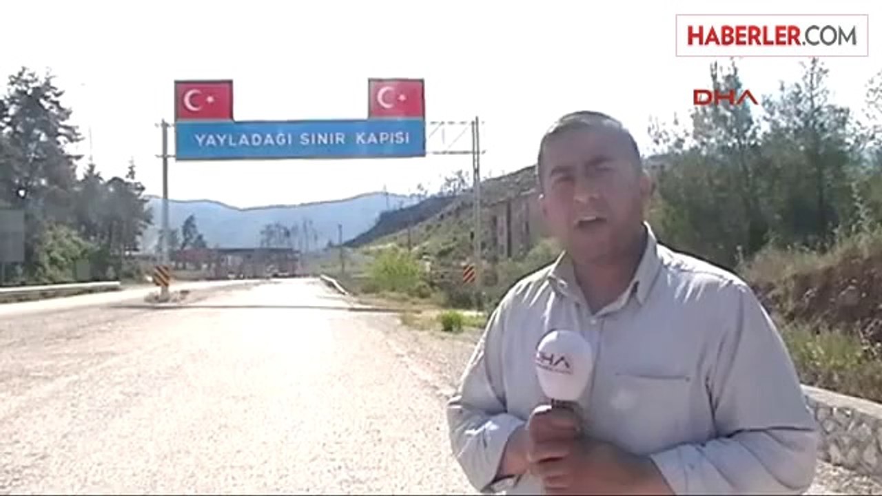 Yayladağı Gümrük Bölgesine Roket Mermisi Düştü