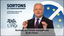 Campagne élections européennes 2014 - Clip UPR