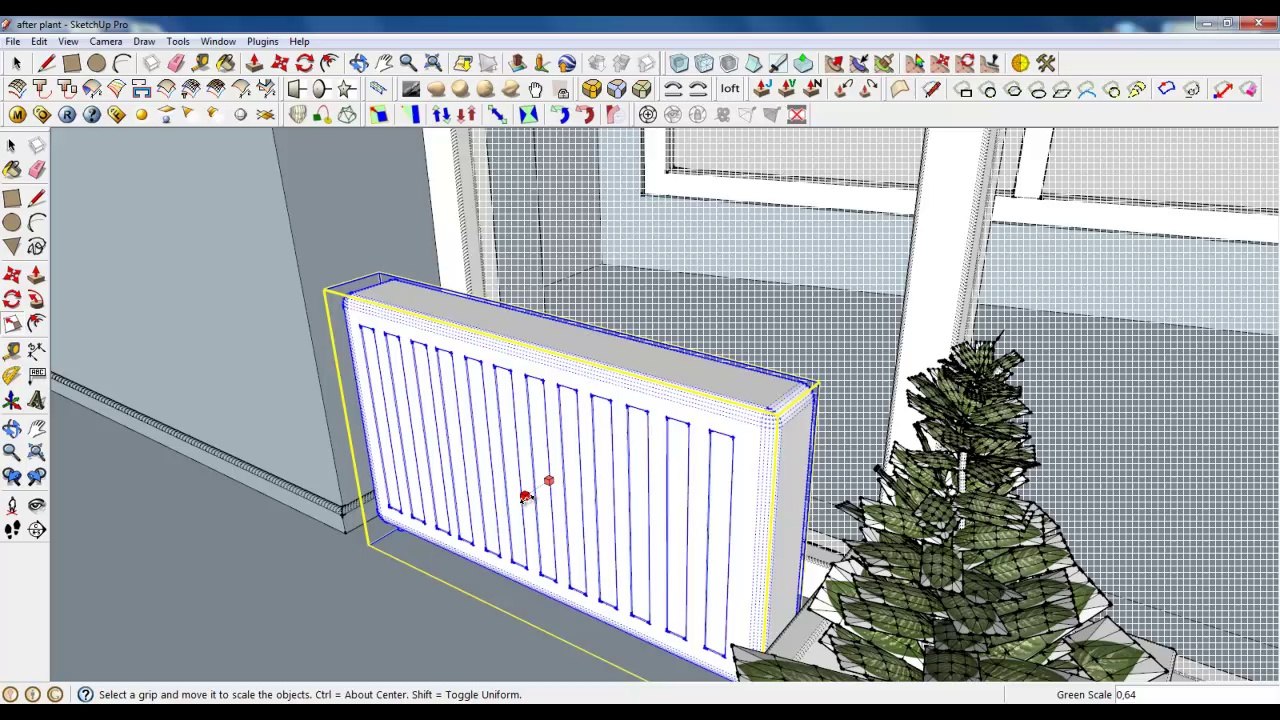 Sketchup Lesson 13 - Close up