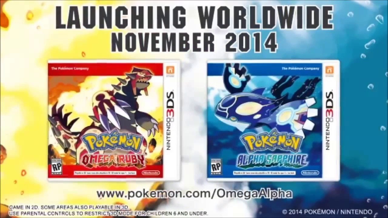 Pokémon Rubis Omega - Trailer de Gameplay