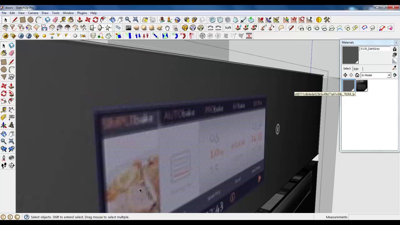 Sketchup Lesson 8 - Cooker and cooker's top
