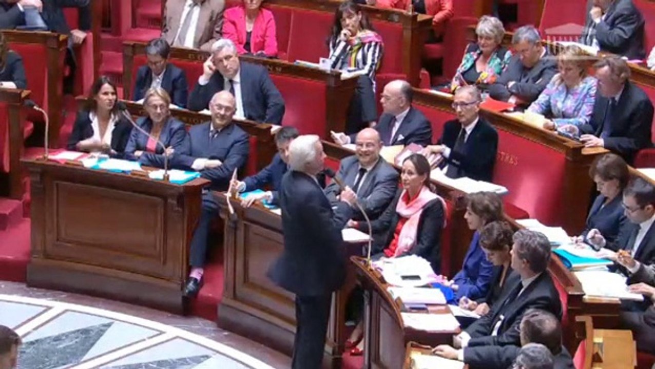 François Rebsamen, questions au gouvernement du 13/05/2014.