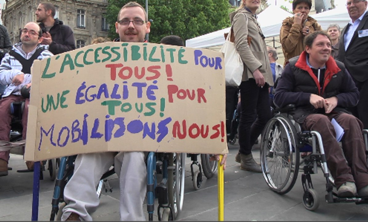 Manifestation des handicapés : «Le manque d'accessibilité est un handicap en plus»