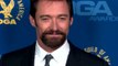 Hugh Jackman Talks Up Jennifer Lawrence, Hangs Out at Amusement Park