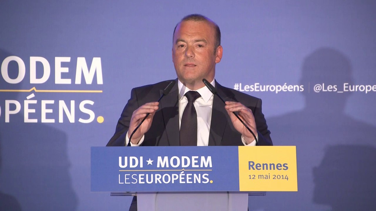 Discours de Thierry Benoit à Rennes - le 12 mai