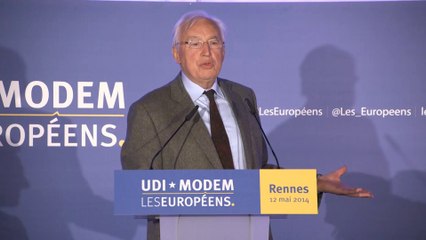 Discours de Pierre Méhaignerie à Rennes - le 12 mai