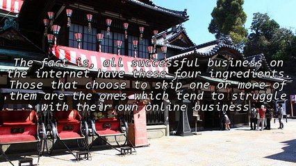 The Four Principles of Making an Income Online