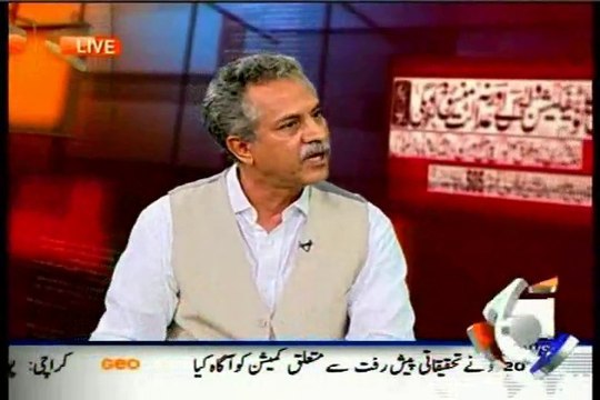 GEO Capital Talk Masood Raza with Waseem Akhtar (13 May 2014)