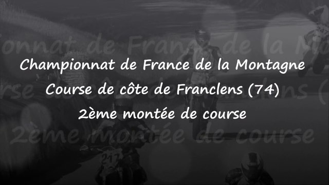 Course de côte de Franclens 2014 - 2ème montée de course - Catégorie Open
