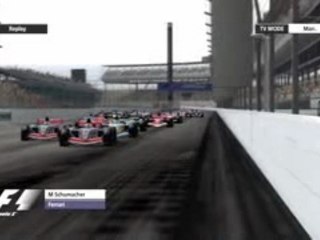 F1 CE - PS3 - Replay Crash Ferrari