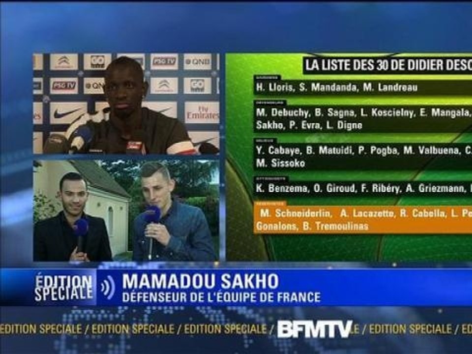 Mamadou Sakho félicite le nouveau défenseur de...