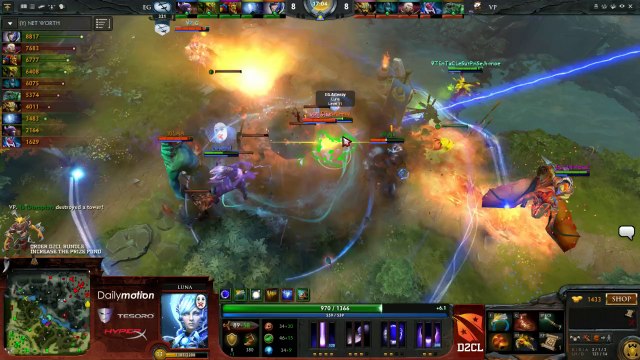 Evil Geniuses vs Virtus Pro Game 1 - Dota 2 Champions League - @TobiWanDOTA