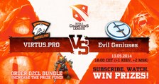 EG vs Virtus.pro game 2 @ D2CL Season 3 (Russian)