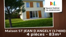 A vendre - Maison/villa - ST JEAN D ANGELY (17400) - 4 pièces - 83m²