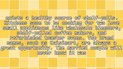 Great Gifts: Wholesale Kitchen Wedding Presents