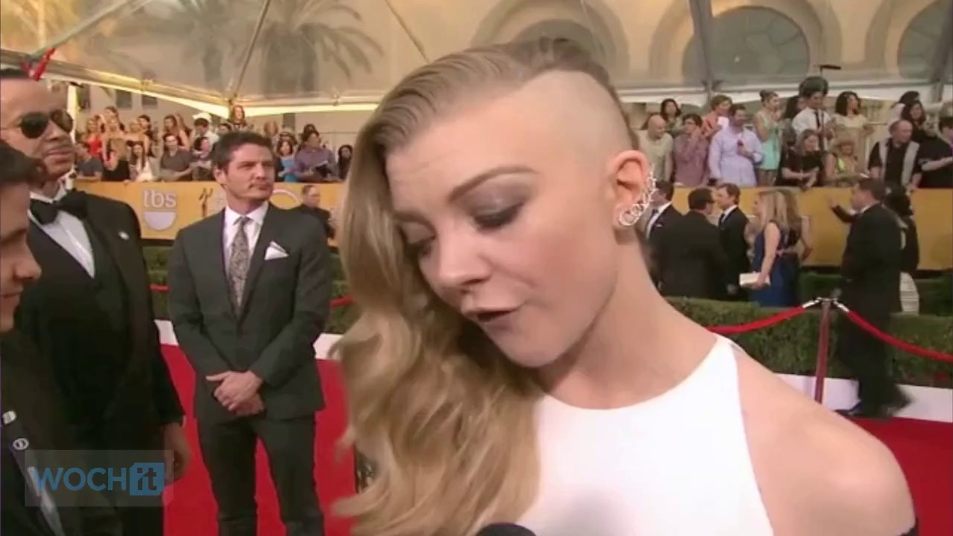 Natalie Dormer Has Her Half Shaved Head On Straight Video