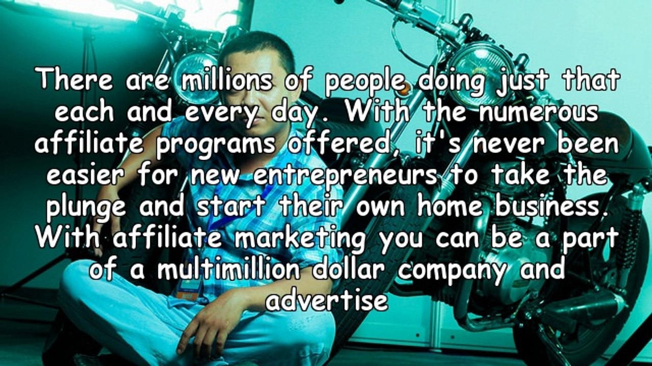 Work From Home - Affiliate Programs