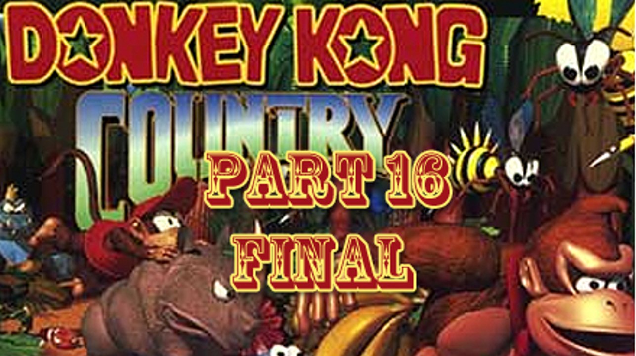 German Let's Play: Donkey Kong Country, FINAL Part 16'King K. Rules'