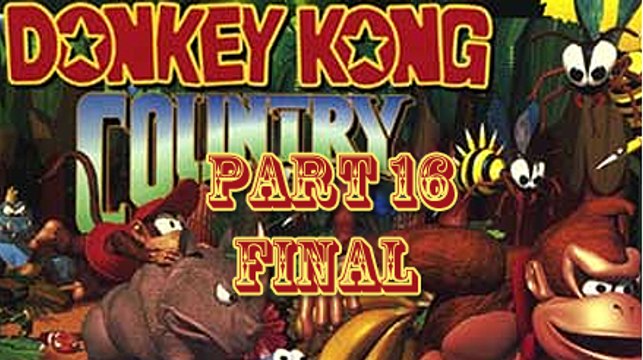 German Let's Play: Donkey Kong Country, FINAL Part 16 King K. Rules