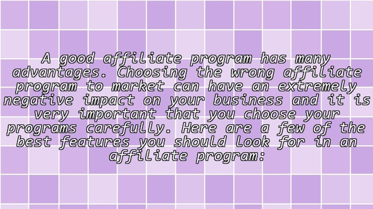 Affiliate Programs: How To Choose The Best Program To Market