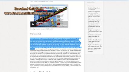 Wild Ones Hack - No Survey Download  (2014 Updated)