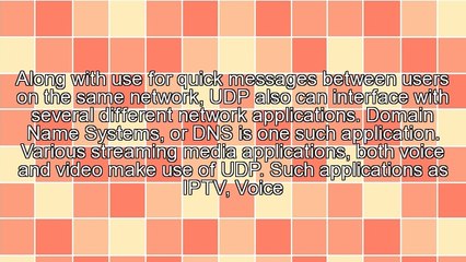 What is UDP?