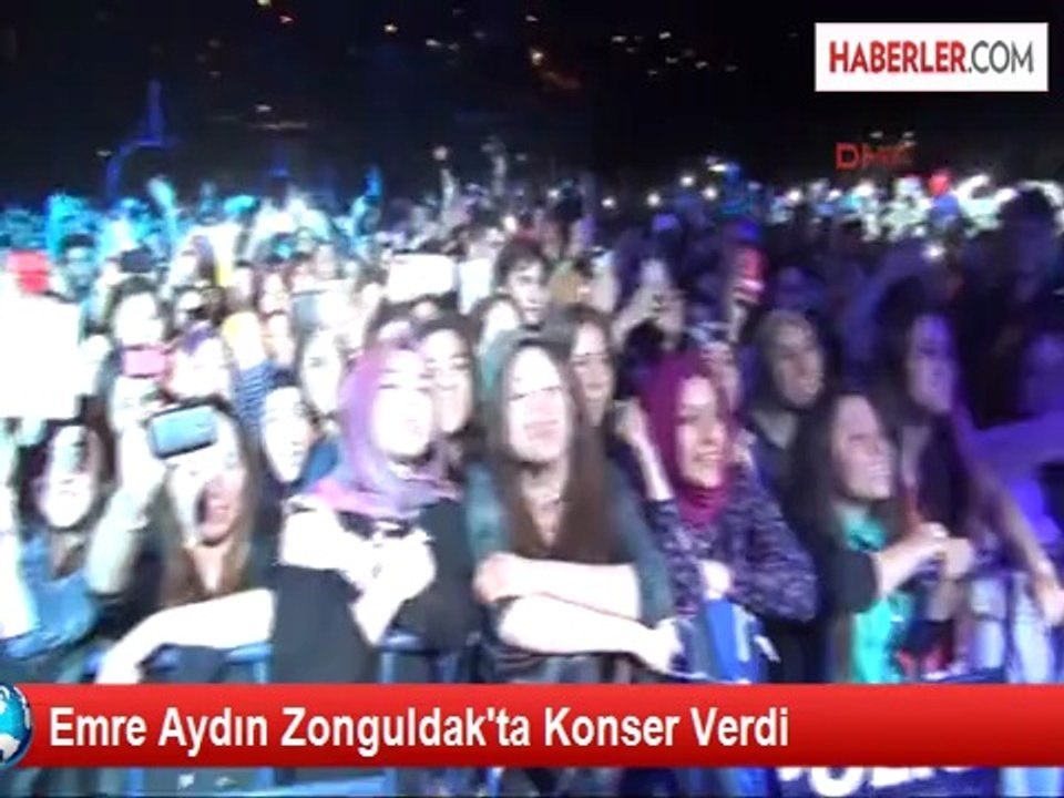 Emre Aydın Zonguldak'ta Konser Verdi