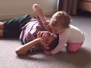 Funny Babies - Getting her brothers attention | SEO Web Logistics