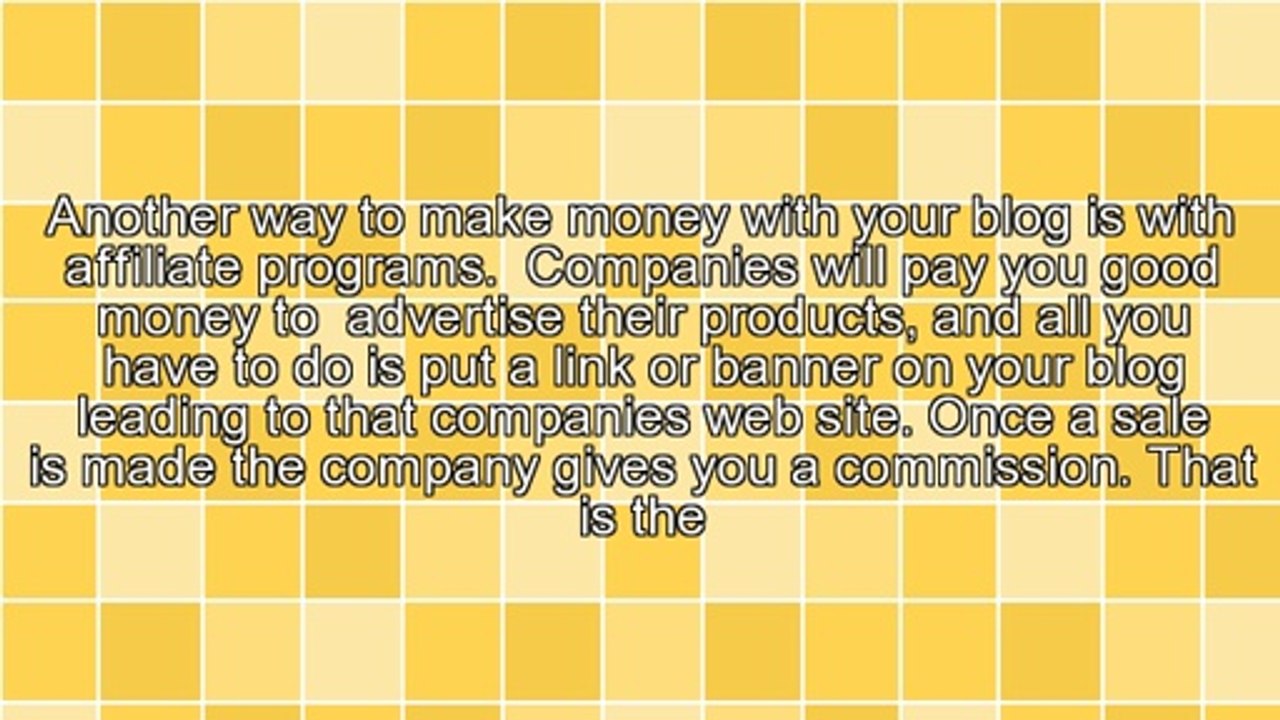 How To Make Money Blogging