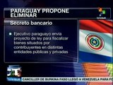 Paraguay: Cartes propone al Congreso eliminar secreto bancario