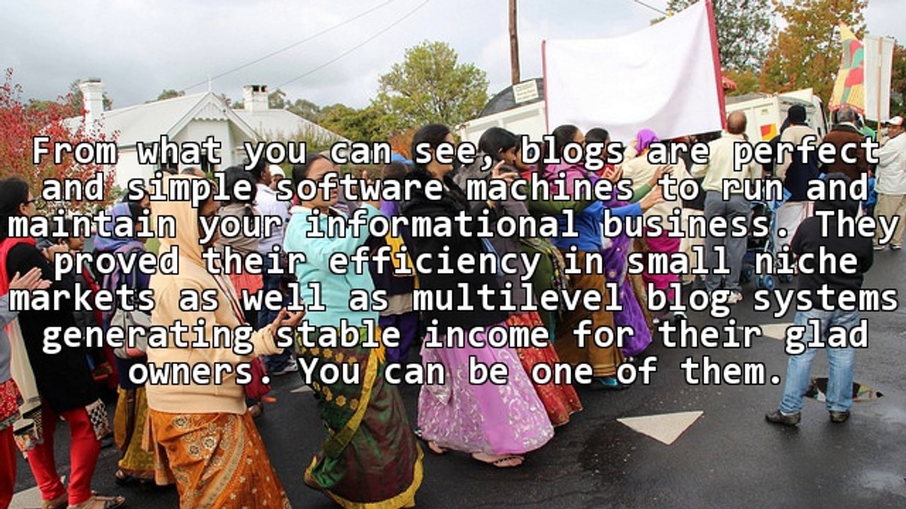 How to blog your way to success?