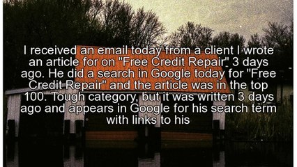 Article Marketing Doesn't Work