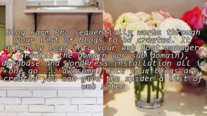 Blog Farm Pro Review