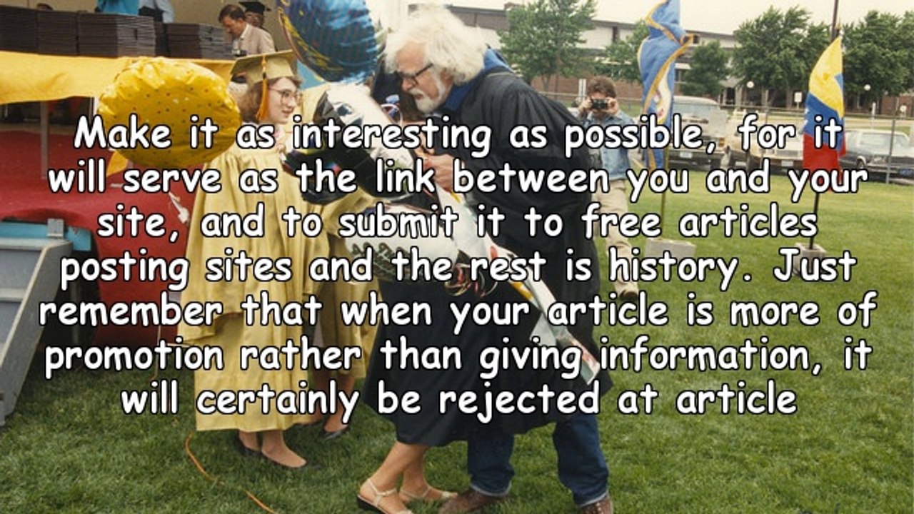 Effective Article Marketing