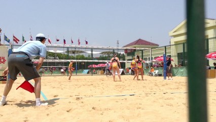 4 Nyström Er.-Nyström Em. FIN vs Schützenhöfer-Plesiutschnig AUT 2è set 2-1 21:18 15:21 15:12