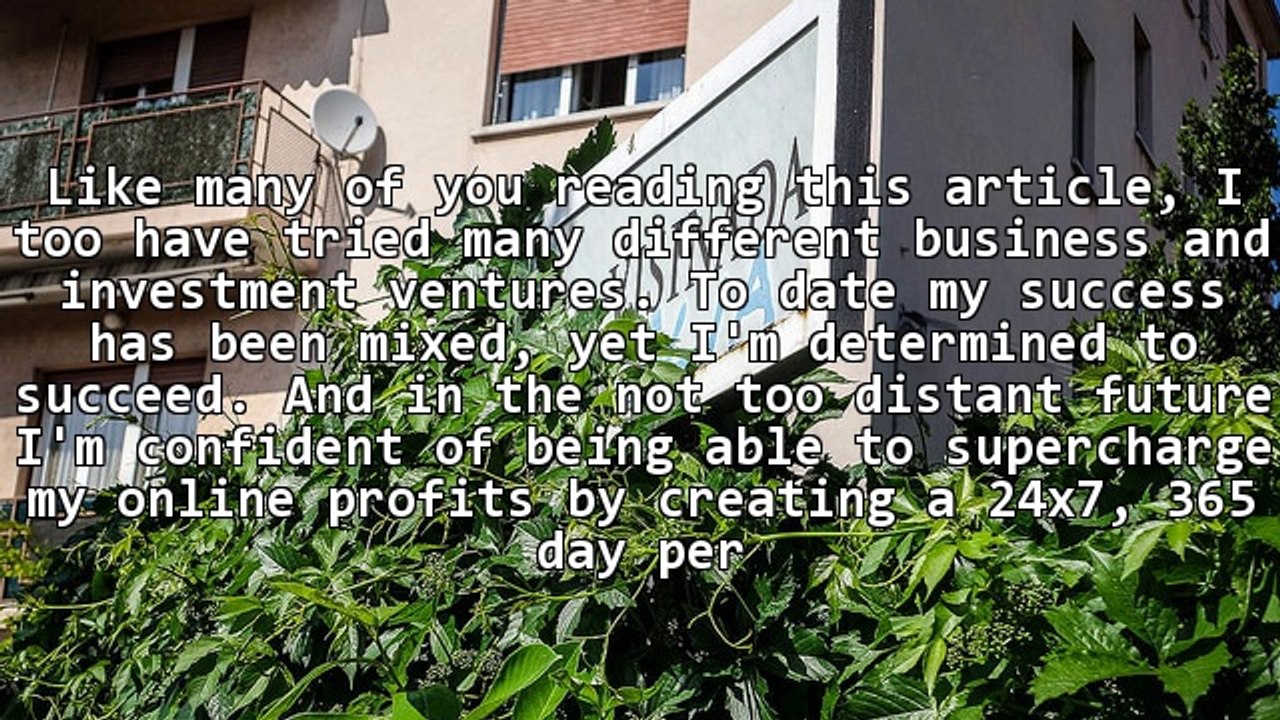 Increase Your Monthly Online Profits Using This Simple Proven Technique.