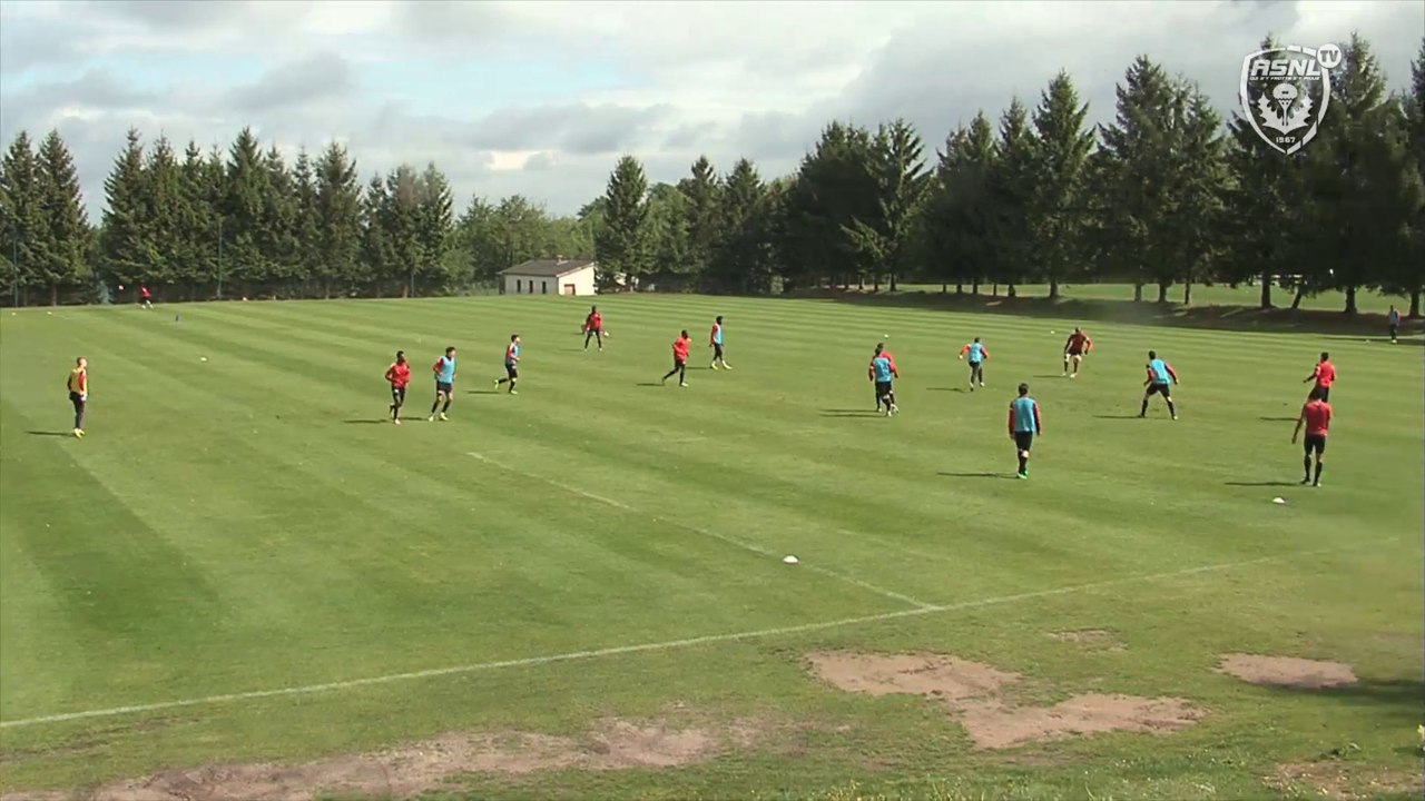 L'avant-match d'AJA-ASNL