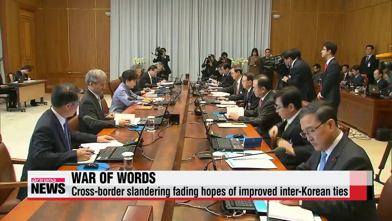 Fierce rhetorical battle between Koreas eroding hopes of better inter-Korean ties