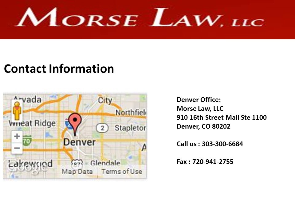 Morse & Associates, LLC Foreclosure Attorneys
